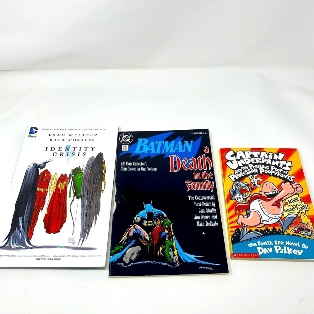 Bundle of 3 Comic Books DC and More